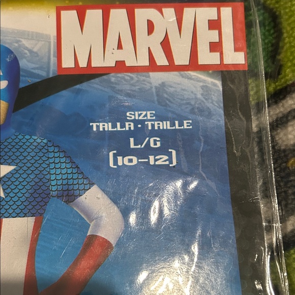 Marvel Captain America Kids Costume - Blue, Red, and White - Picture 2 of 2